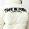 True Religion Embroidered Sherpa Jacket Back