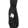 UFC Houston Texas Black Hooded Workwear Jacket Right