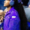 US Open Naomi Osaka Purple Jacket Side