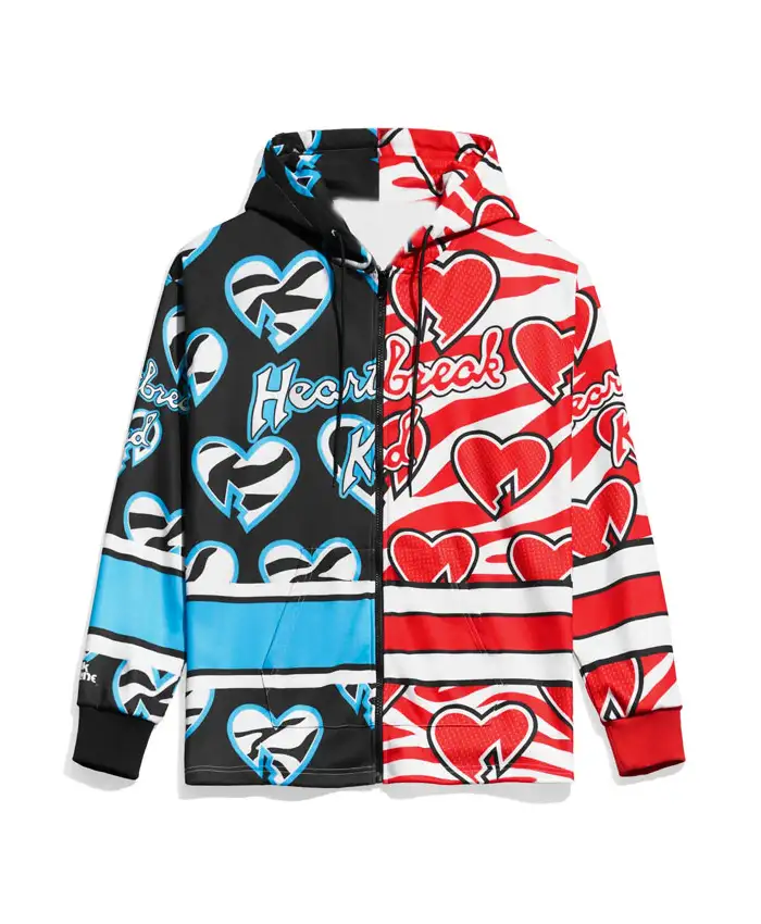 WWE Shawn Michaels HBK Split Hooded Jacket
