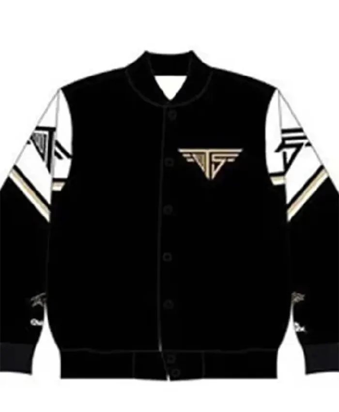 WWE Trish Stratus Satin Bomber Jacket