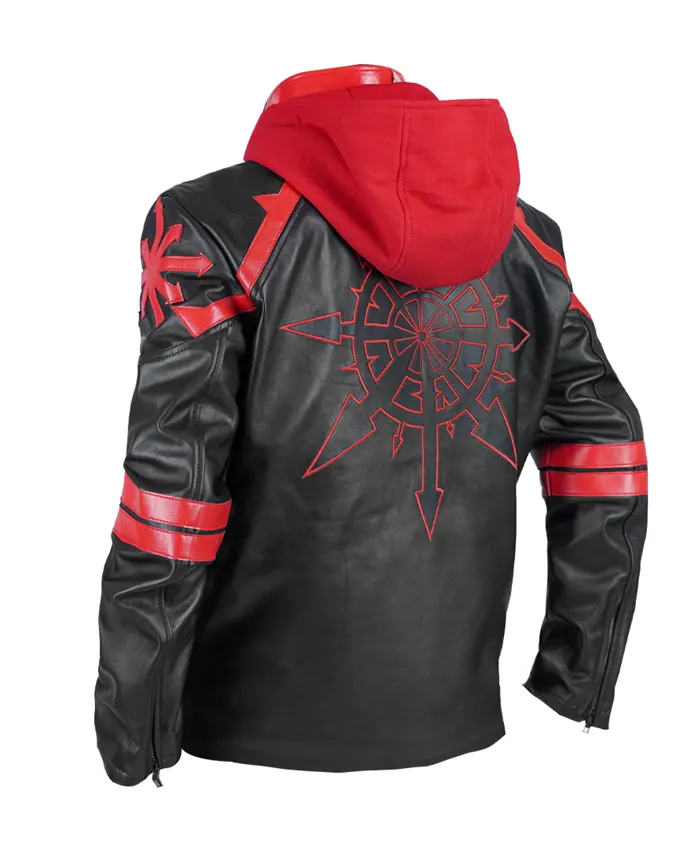 Warhammer 40k Black and Red Jacket Back