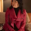 Will Trent S04 Roach Red Leather Jacket For Sale