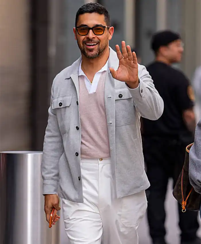 Wilmer Valderrama New York City 2026 Grey Jacket For Sale
