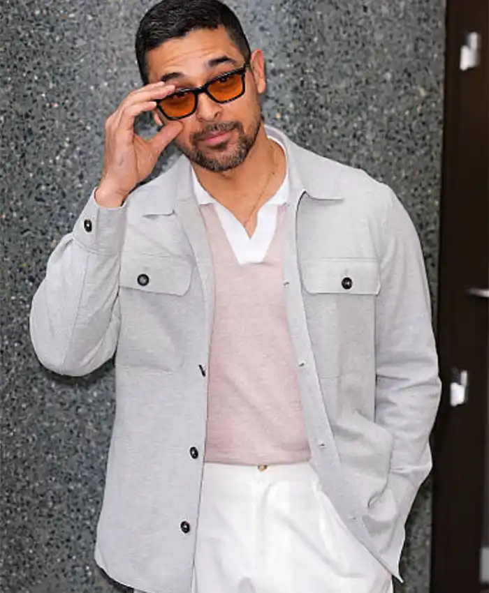 Wilmer Valderrama New York City 2026 Grey Jacket