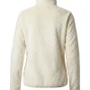 Women's Fire Side II Off-white Sherpa Fleece Jacket Back