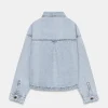 Zara Relaxed Fit Denim Jacket For Sale