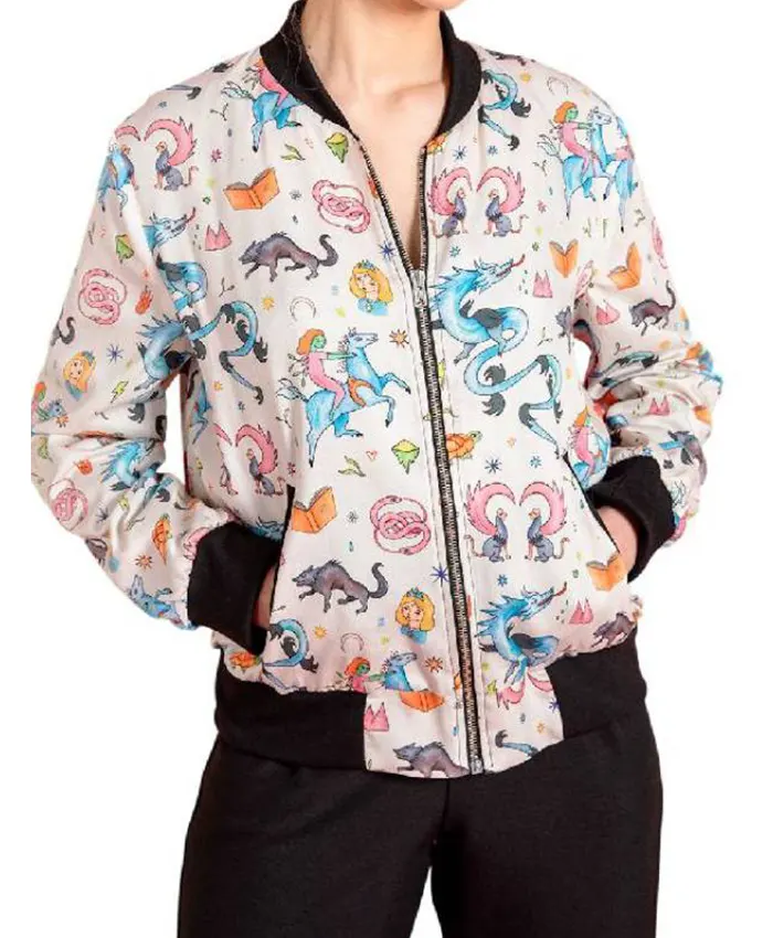 Zero Stars S01 Sara Pascoe Bomber Jacket For Sale