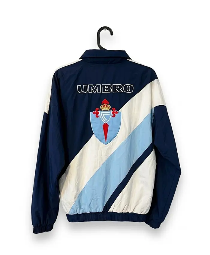 1995 Umbro x Celta de Vigo Zip up Jacket Back