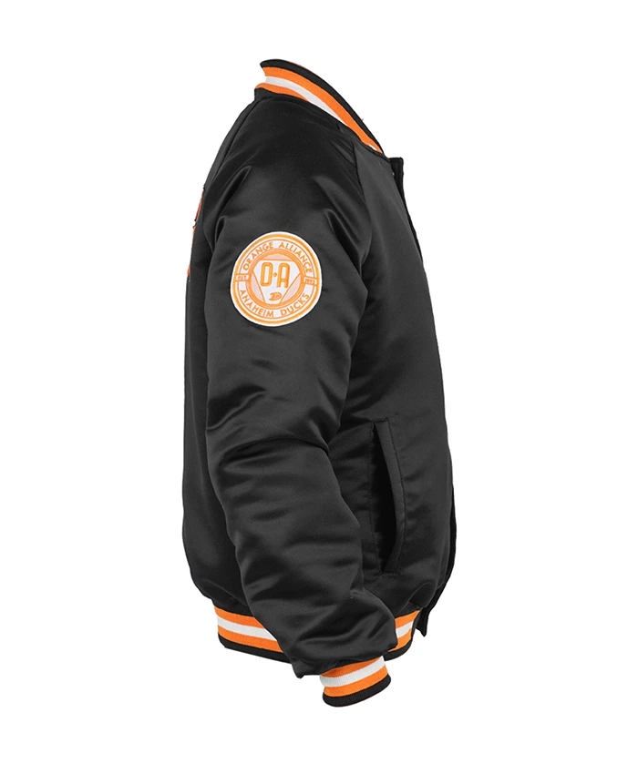 30th Anniversary Anaheim Ducks Jacket Side