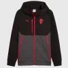 AC Milan PumaTECH Full Zip Hooded Jacket Front