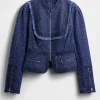 Access Hollywood Taylor Dearden Denim Jacket Front