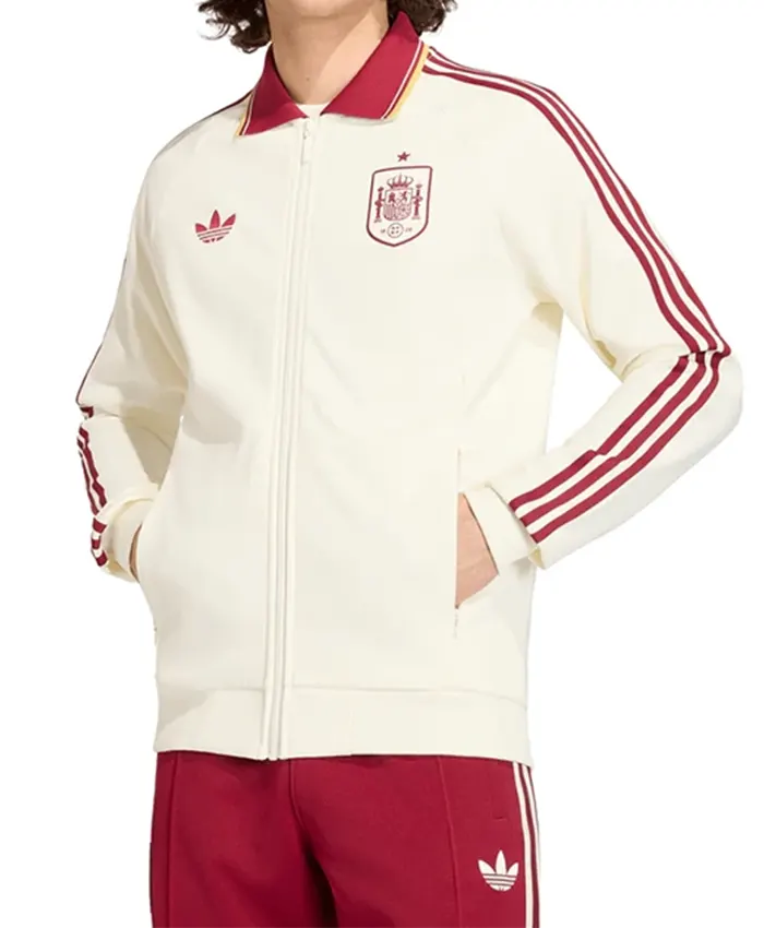 Adidas Fifa World Cup 2026 Spain Anthem Jacket Front