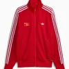Adidas x Bad Bunny Barcelona Firebird Track Jacket Red
