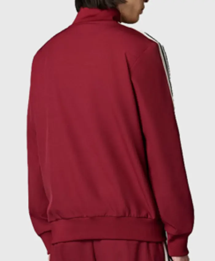 Ajax Amsterdam Anniversary Maroon Track Jacket Back