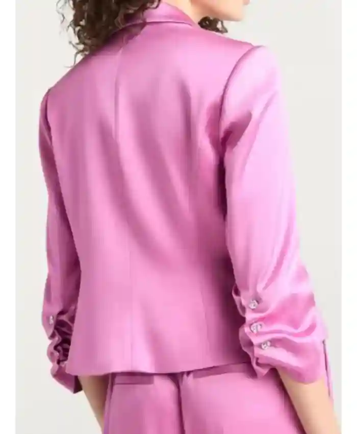 Americas Newsroom 2026 Dana Perino Satin Blazer Back