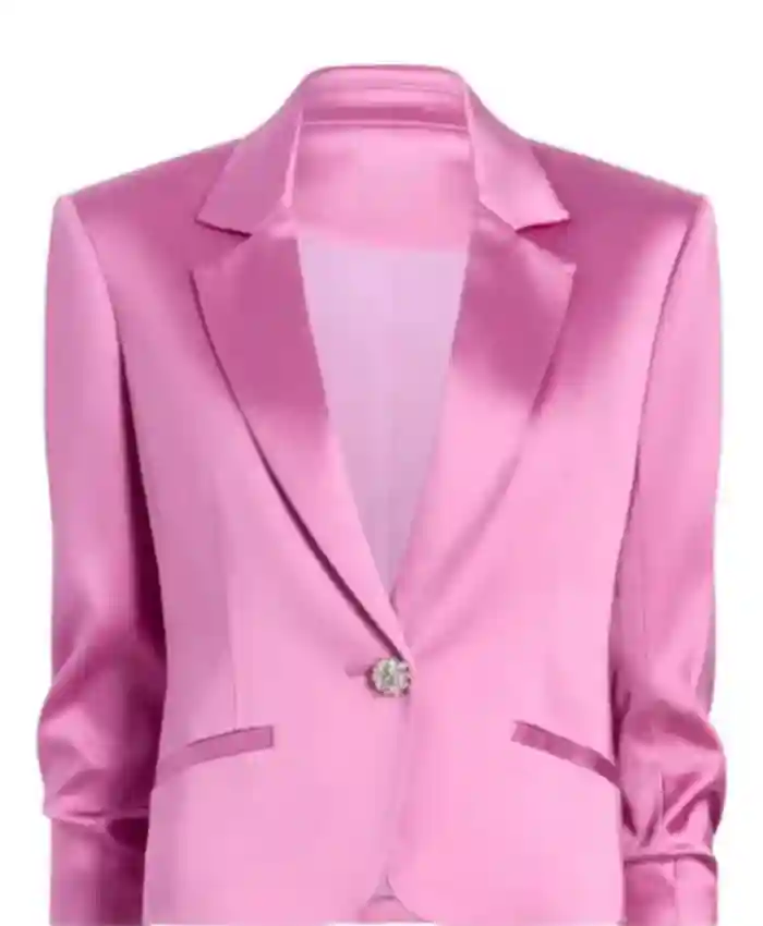 Americas Newsroom 2026 Dana Perino Satin Blazer Front