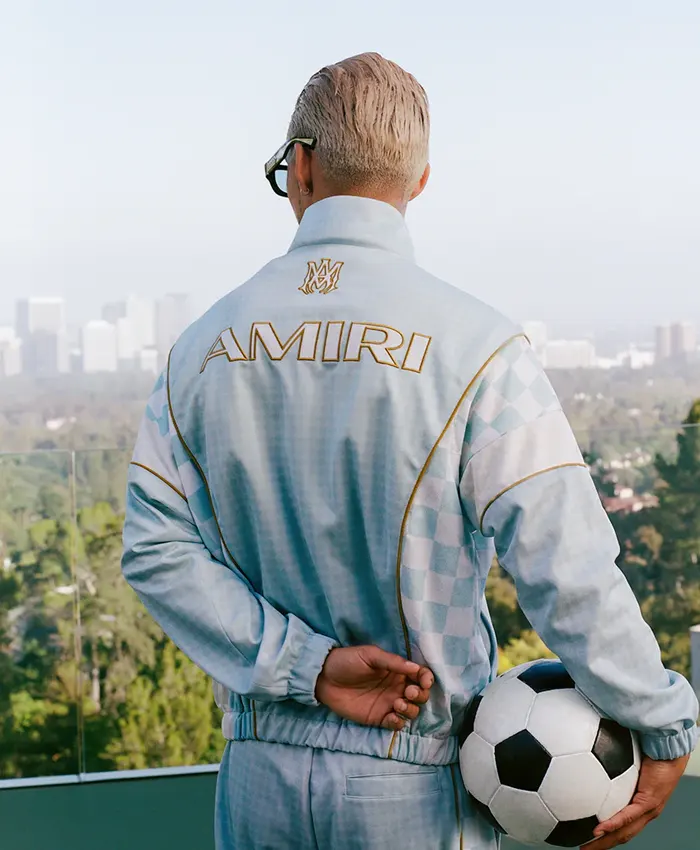 Amiri Sport Sky Track Jacket Back