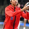 Angel Reese Connecticut Sun v Atlanta Dream Jacket For Sale
