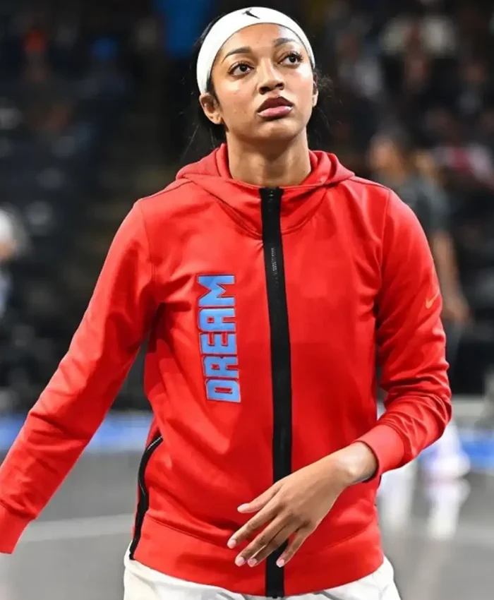 Angel Reese Connecticut Sun v Atlanta Dream Jacket