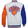 Anne Hathaway NY Knicks Jacket Back