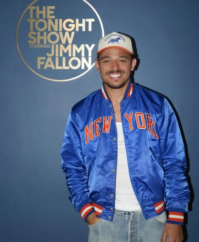 Anthony Ramos The Tonight Show NY Knicks Bomber Jacket