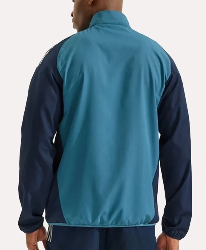 Arsenal adidas 25 26 Presentation Jacket Back