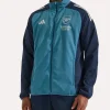 Arsenal adidas 25 26 Presentation Jacket Front