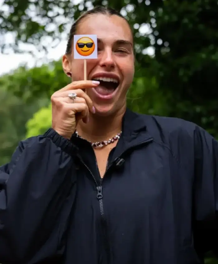 Aryna Sabalenka Berlin Tennis Open Jacket Front