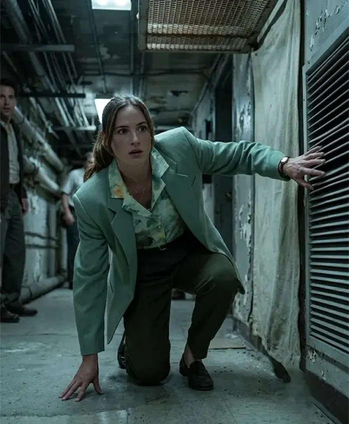 Backrooms 2026 Renate Reinsve Green Blazer For Sale