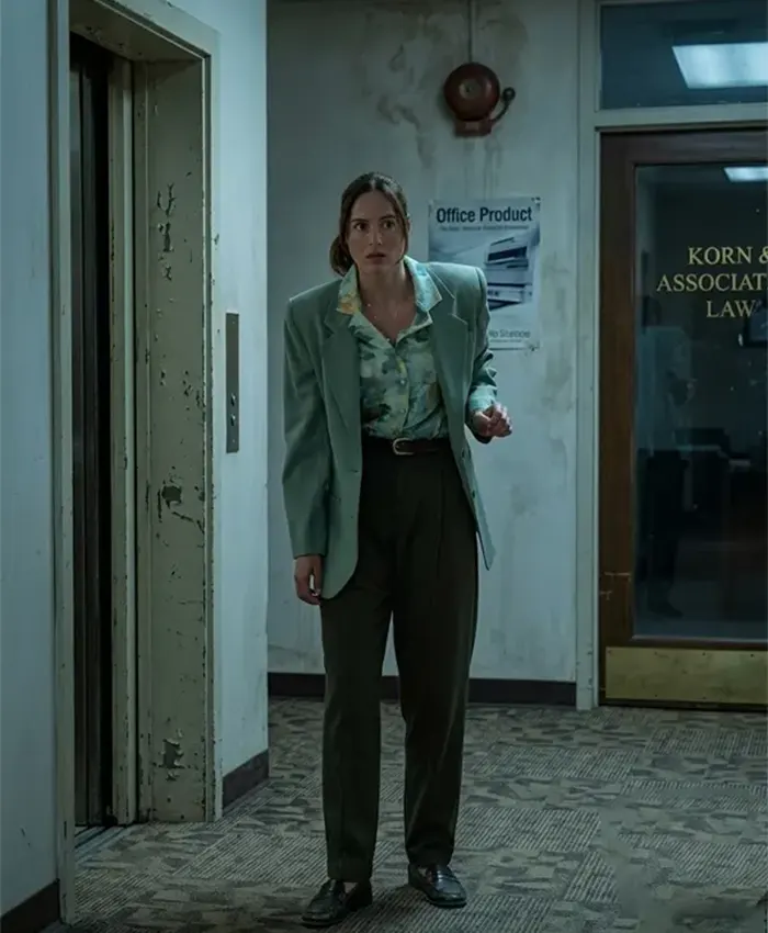 Backrooms 2026 Renate Reinsve Green Blazer
