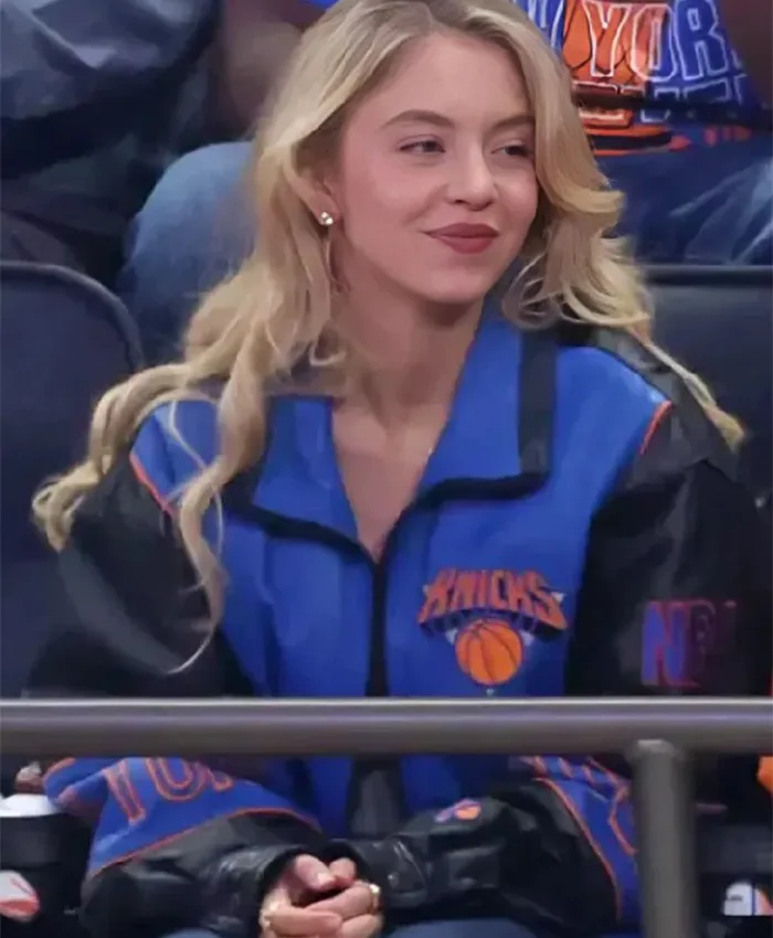 Basketball Finals 2026 Sydney Sweeney Knicks Jacket For Sale