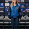 Basketball Finals 2026 Sydney Sweeney Knicks Jacket Front