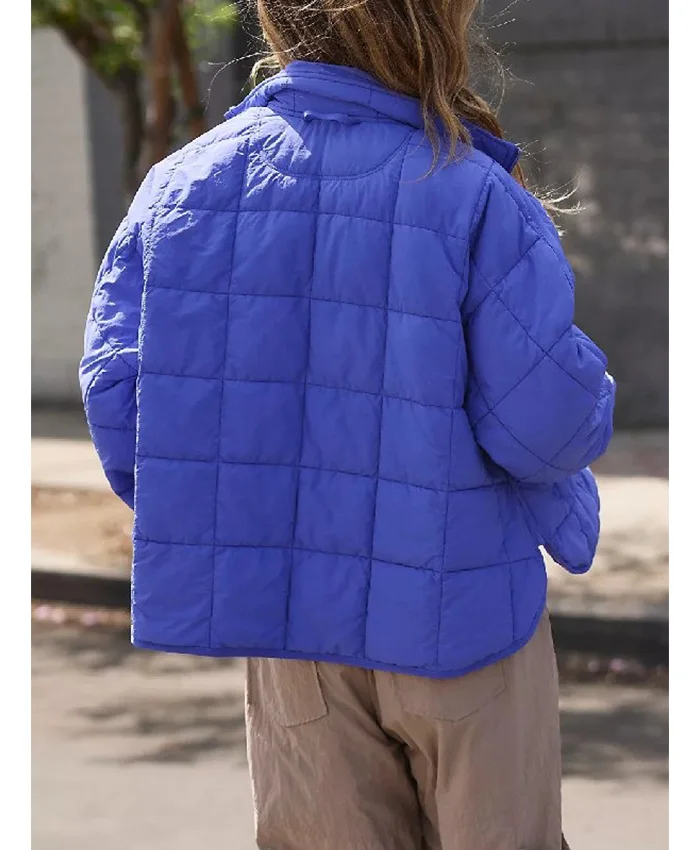 Battle on the Beach S05 Michelle Puffer Jacket Back