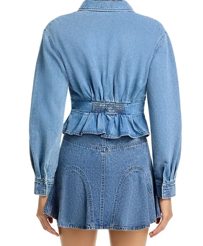Beyond the Gates Chelsea Hamilton Denim Jacket Back