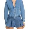 Beyond the Gates Chelsea Hamilton Denim Jacket Front