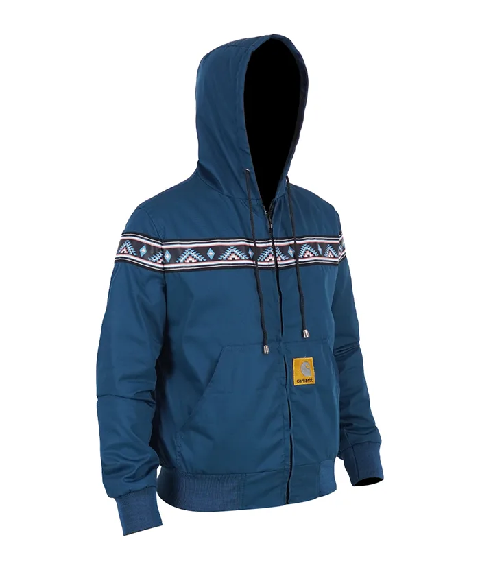 Carhartt 50th Anniversary Montana Teal Green Jacket Side