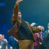 Celebrity Weekend 2026 Patrick Mahomes Brown Jacket Front