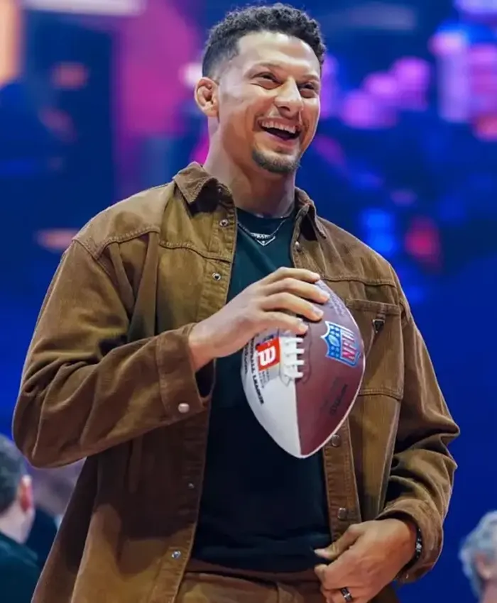 Celebrity Weekend 2026 Patrick Mahomes Brown Jacket