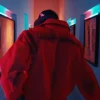 Chris Brown It Depends Obvious Red Work Jacket Back