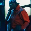 Chris Brown It Depends Obvious Red Work Jacket Side