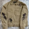 Chrome Hearts Khaki Work Jacket For Sale