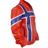 Erling Haaland Norway Red Jacket for Football Fans