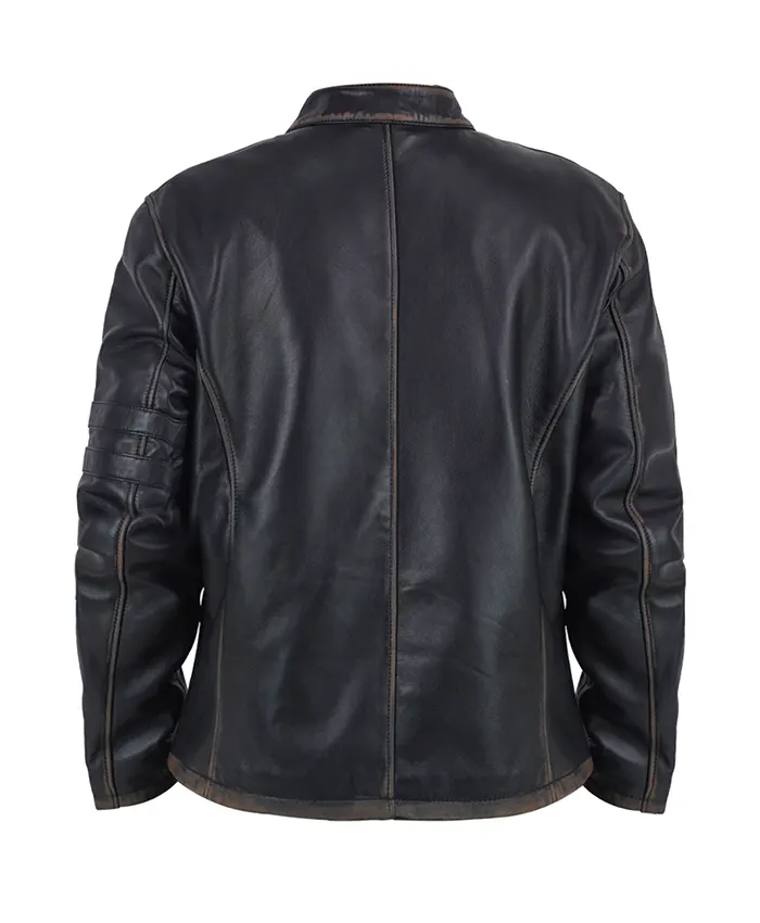 Danny Reagan Boston Blue S01 Leather Jacket Back