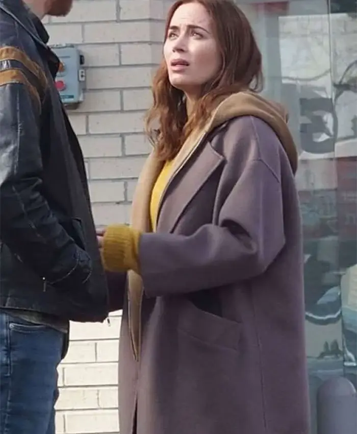 Disclosure Day 2026 Emily Blunt Wool Coat