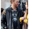 Disclosure Day 2026 Wyatt Russell Leather Jacket