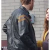 Disclosure Day 2026 Wyatt Russell Leather Jacket Back