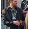 Disclosure Day 2026 Wyatt Russell Leather Jacket For Sale
