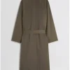 Dua Lipa London 2026 Olive Trench Coat Back