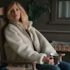 Dutton Ranch S01 Beth Dutton White Longline Sherpa Coat